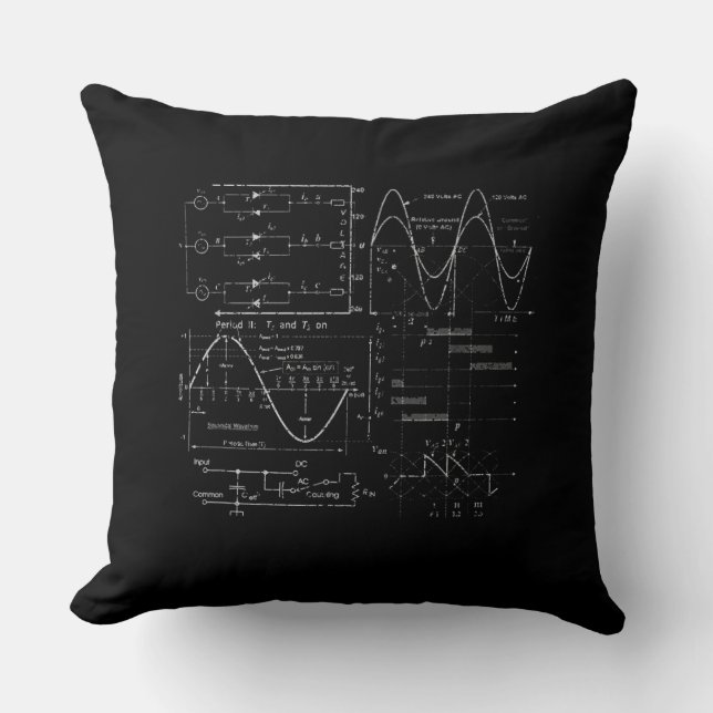 Electrical Engineer Electrician Unique Gift Cushion (Front)