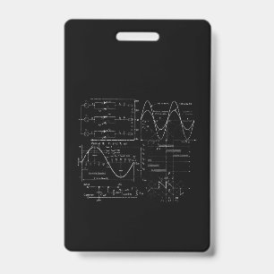 Electrical Engineer Electrician Unique Gift ID Badge