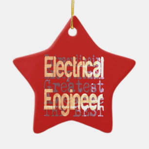 Electrical Engineer Extraordinaire Ceramic Ornament