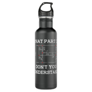 Electrical Engineer Gifts - Circuit Board Nerd  710 Ml Water Bottle