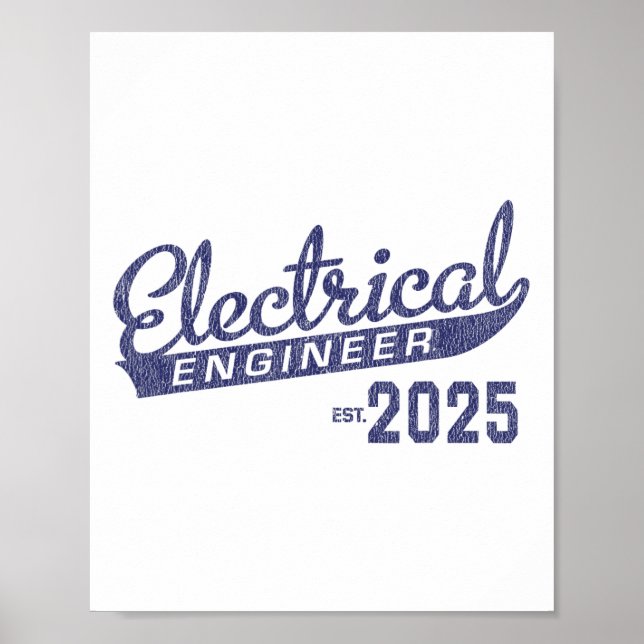 Electrical Engineer Graduation 2025 1  Poster (Front)