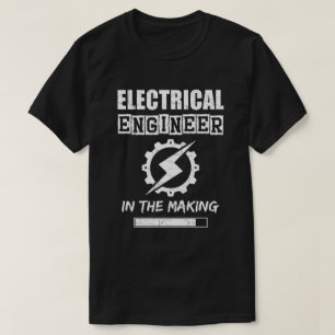 Electrical engineer in the making, grungy texture T-Shirt