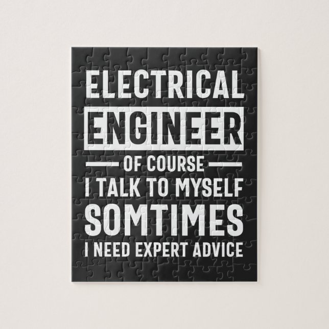 Electrical engineer jigsaw puzzle (Vertical)