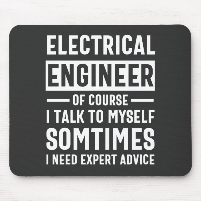 Electrical engineer mouse pad (Front)