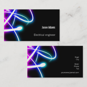 Electrical Engineer Professional Business Card