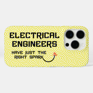 Electrical Engineer Right Spark iPhone 16 Pro Case
