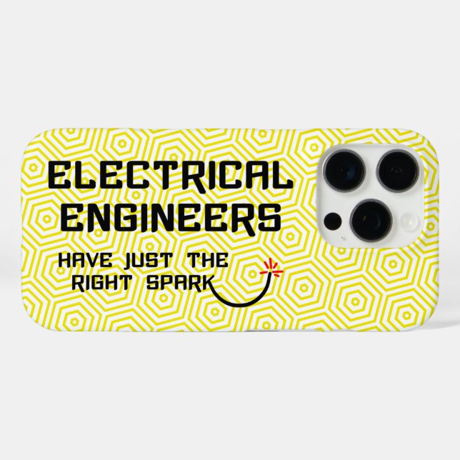 Electrical Engineer Right Spark Case-Mate iPhone Case (Back (Horizontal))