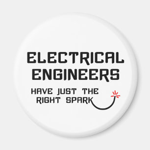 Electrical Engineer Right Spark Magnet