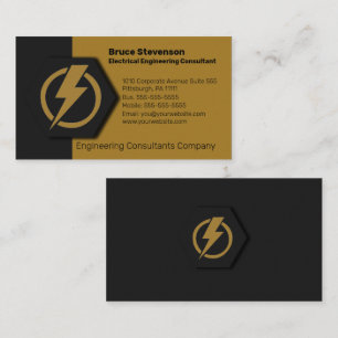 Electrical Engineering Consultant  Business Card