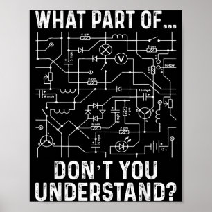 Electrical Engineering Electrical Engineer Men Poster