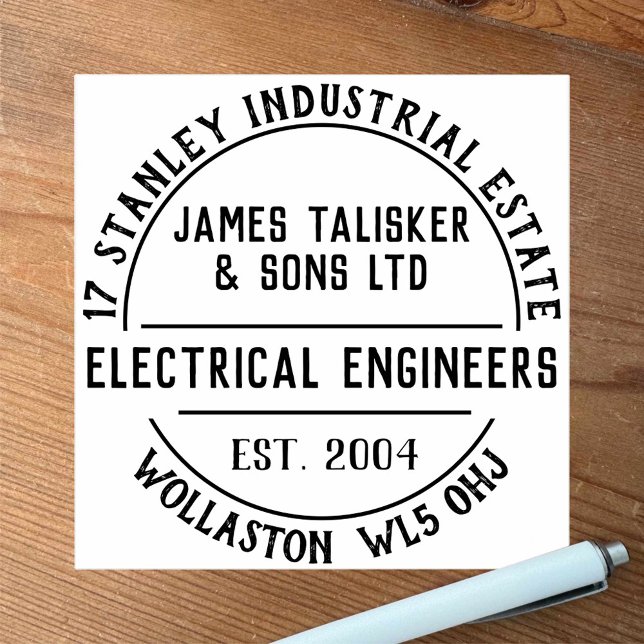 Electrical Engineers Rubber Stamp (Creator Uploaded)