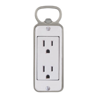 Electrical Outlet #2 Magnetic Bottle Opener