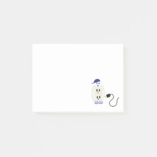 Electrical Outlet and Cord Post-it Notes