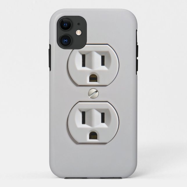 Electrical Outlet Case-Mate iPhone Case (Back)