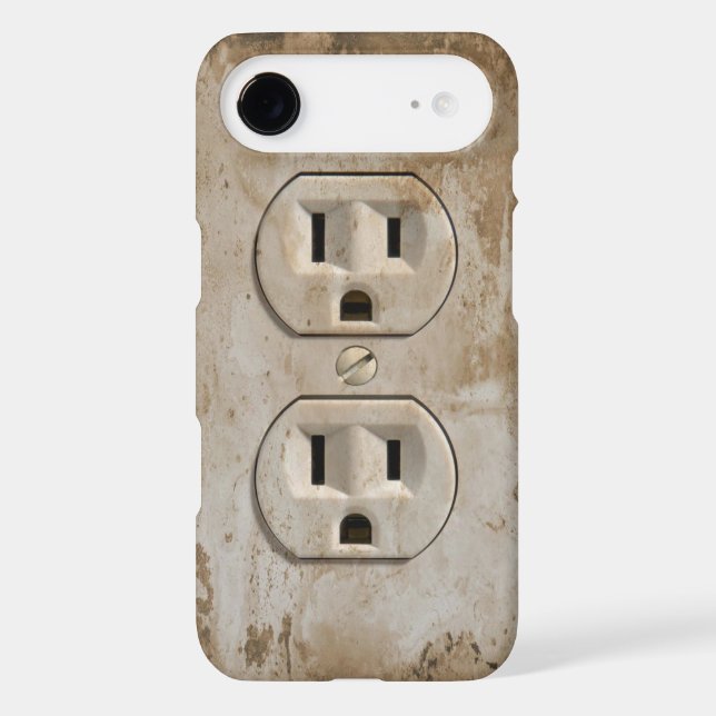 Electrical Outlet Case-Mate iPhone Case (Back)