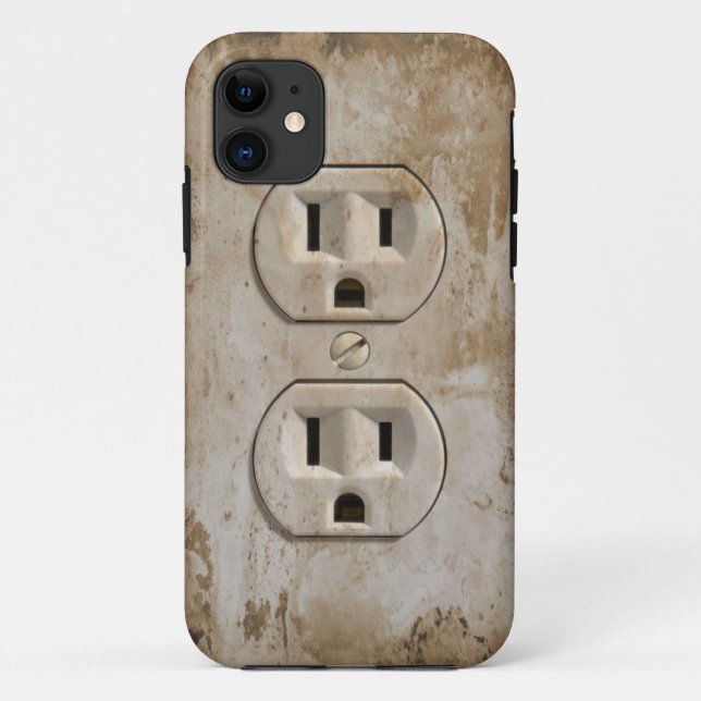 Electrical Outlet Case-Mate iPhone Case (Back)