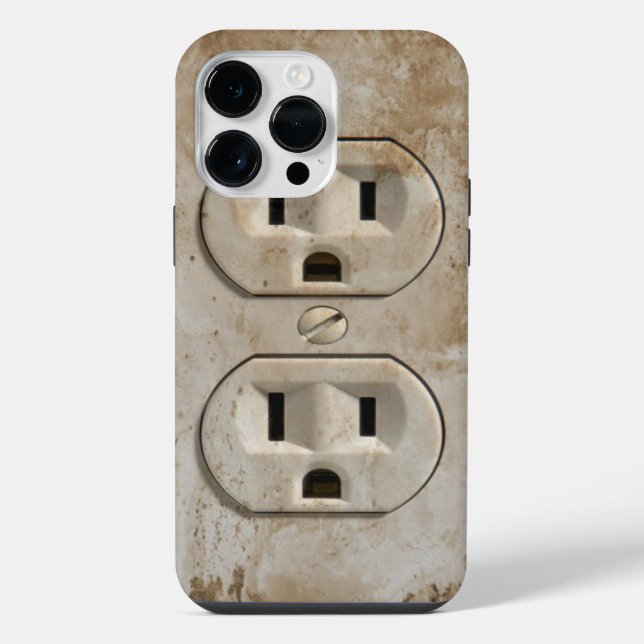 Electrical Outlet iPhone Case (Back)
