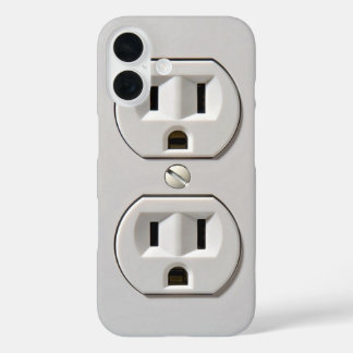 Electrical Outlet Plug-in iPhone 16 Case