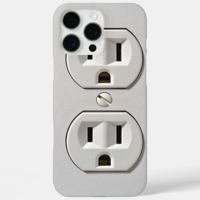 Electrical Outlet Plug-in Case-Mate iPhone Case (Back)