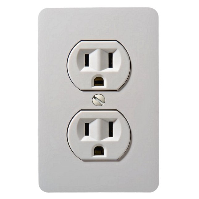 Electrical Outlet Plug-in Magnet (Vertical)