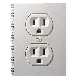 Electrical Outlet Plug-in Notebook
