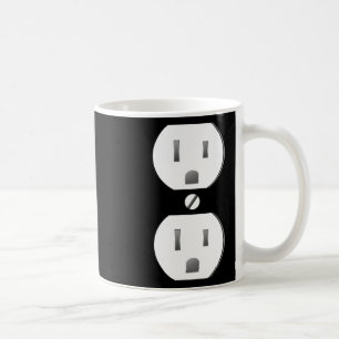 Electrical Outlet Socket Easy Costume Coffee Mug