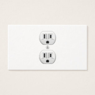 Electrical Plug Click to Customise Colour Decor