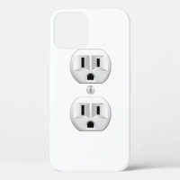 Electrical Plug Click to Customise Colour Decor