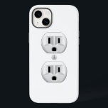 Electrical Plug Click to Customise Colour Decor Case-Mate iPhone 14 Plus Case<br><div class="desc">Please make sure to customise the colour for the front and the back of products with two sides or multiple elements. Easily change the colour of this design background from the preset white to any colour of your choice in one step. Just click on the "Cutomize It!" button to reveal...</div>