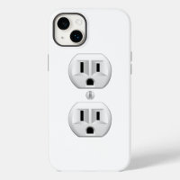 Electrical Plug Click to Customise Colour Decor