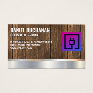 Electrical Plug   Electrician   Wood Metal