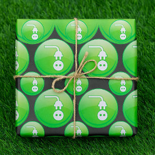 Electrical Plug Symbol Wrapping Paper