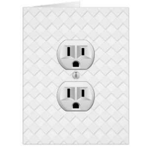 Electrical Plug Wall Outlet Fun Customise This
