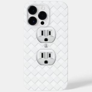Electrical Plug Wall Outlet Fun Customise This Case-Mate iPhone 14 Pro Max Case