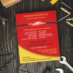 Electrical Postcard