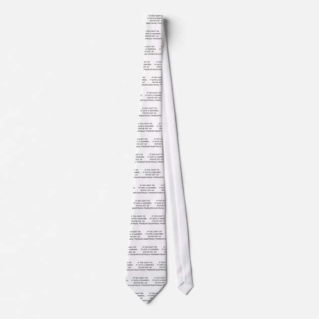 Electrical problem. tie (Front)