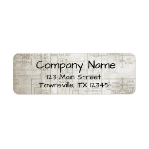Electrical Schematics Return Address Label