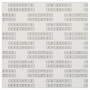 Electrical Symbols Design Fabric Material