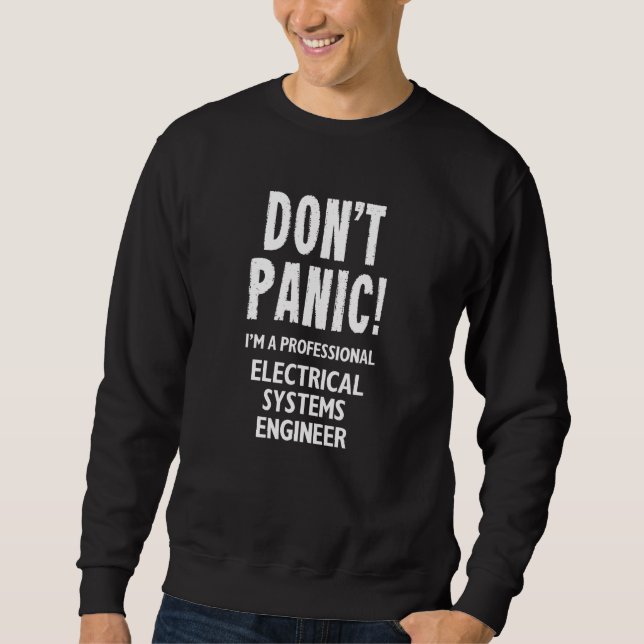 Electrical Systems Engineer Sweatshirt (Front)