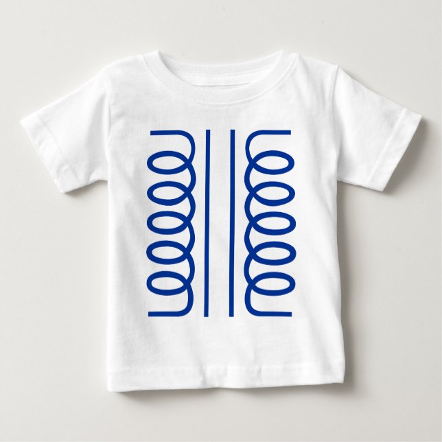 Electrical Transformer Baby T-Shirt (Front)