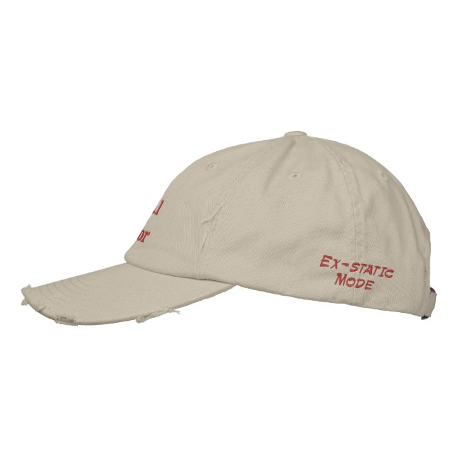 Electrical  Work Embroidered Hat (Left)
