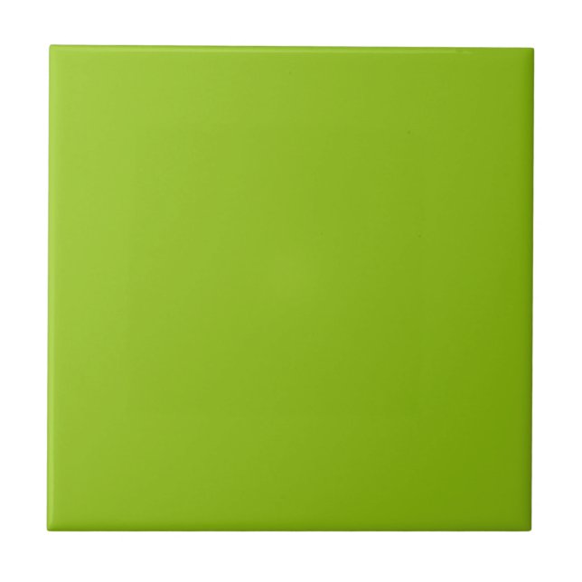 Electrically Lime Green Square Kitchen and Bath Ceramic Tile (Front)