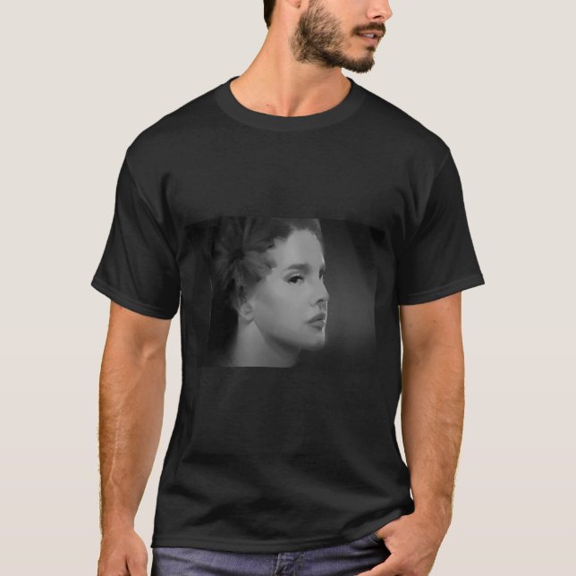 Electrically painted black and white lady T-Shirt (Front)