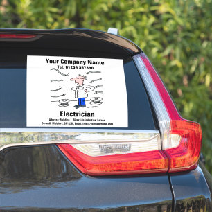 Electrician Advertising & Promotional Sticker