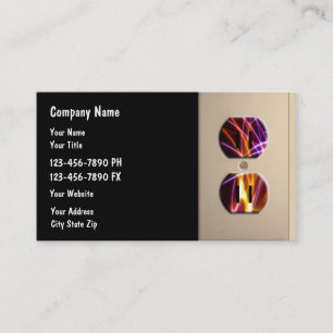 Electrician Business Card