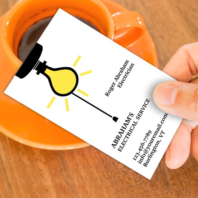 Electrician Business Card (Creator Uploaded)