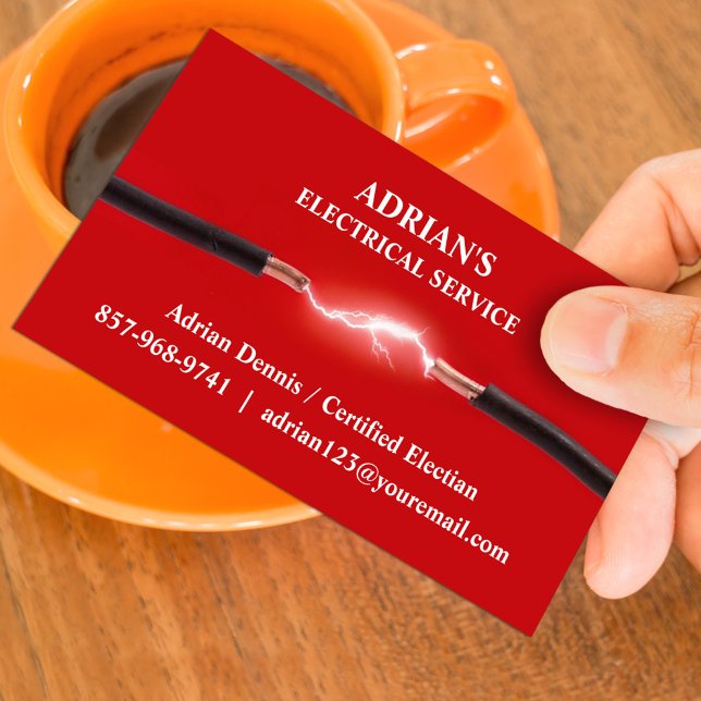 Electrician Business Card (Creator Uploaded)