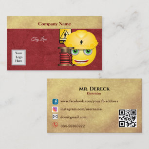 Electrician Business Card