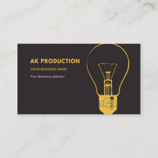 Electrician Business Card! Card