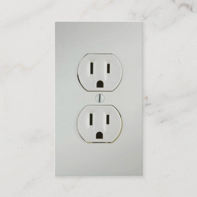 Electrician Business Cards (Front)